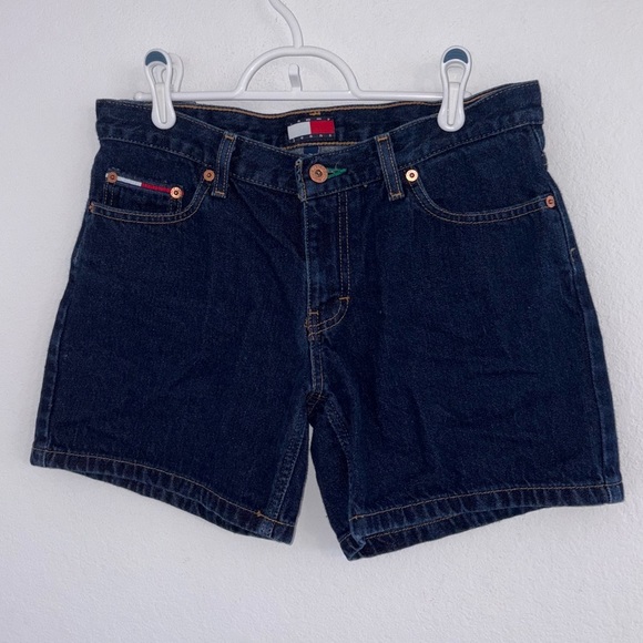 90s Tommy Jeans Denim Shorts Classic Vintage 1990s Y2K Tommy Hilfiger - Picture 7 of 11